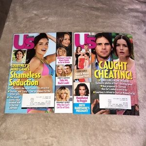 US Weekly Magazines Mar 5/12 2012 💕 bundle of two Vintage